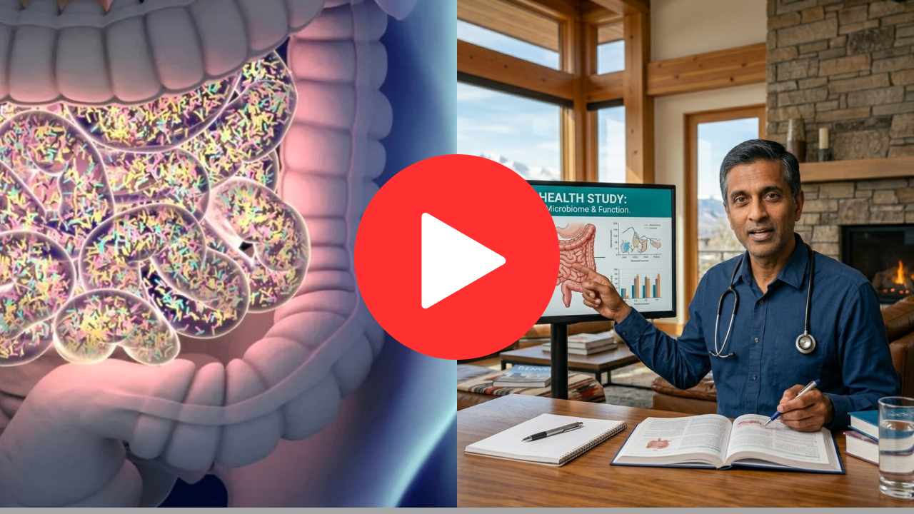Dr. Karaan presenting in his home office